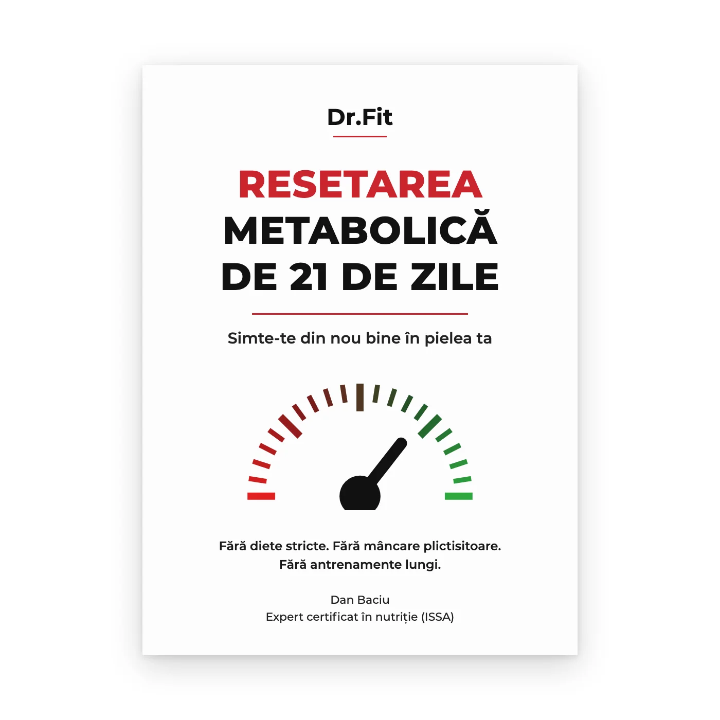 Resetarea metabolică de 21 de zile, coperta