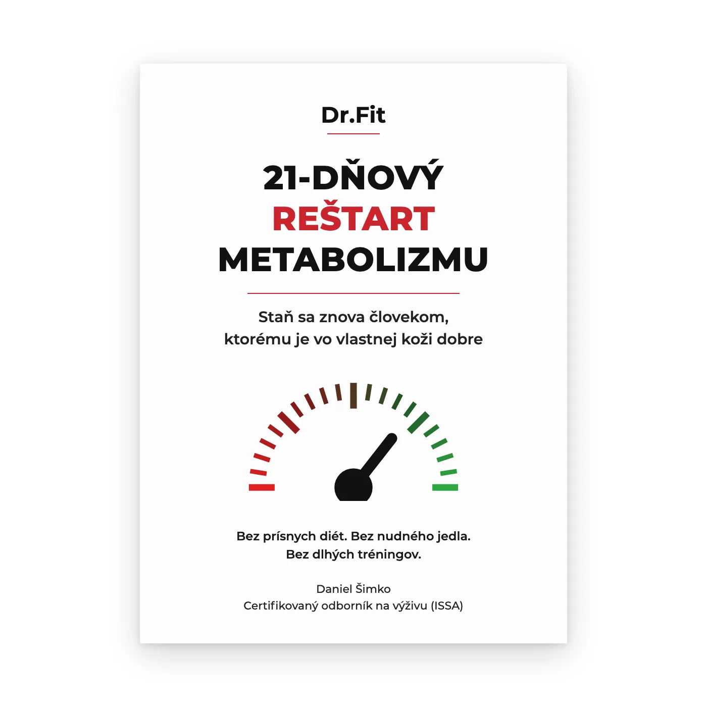 21-dňový reštart metabolizmu, obálka
